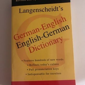 German English dictionary Langenscheidt